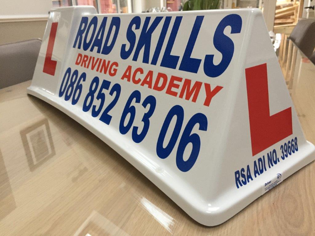 Driving School Roof Sign Vinyl Graphics Stickers for Car Roof Box aerodynamic